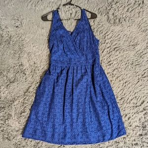 Blue Lace Dress